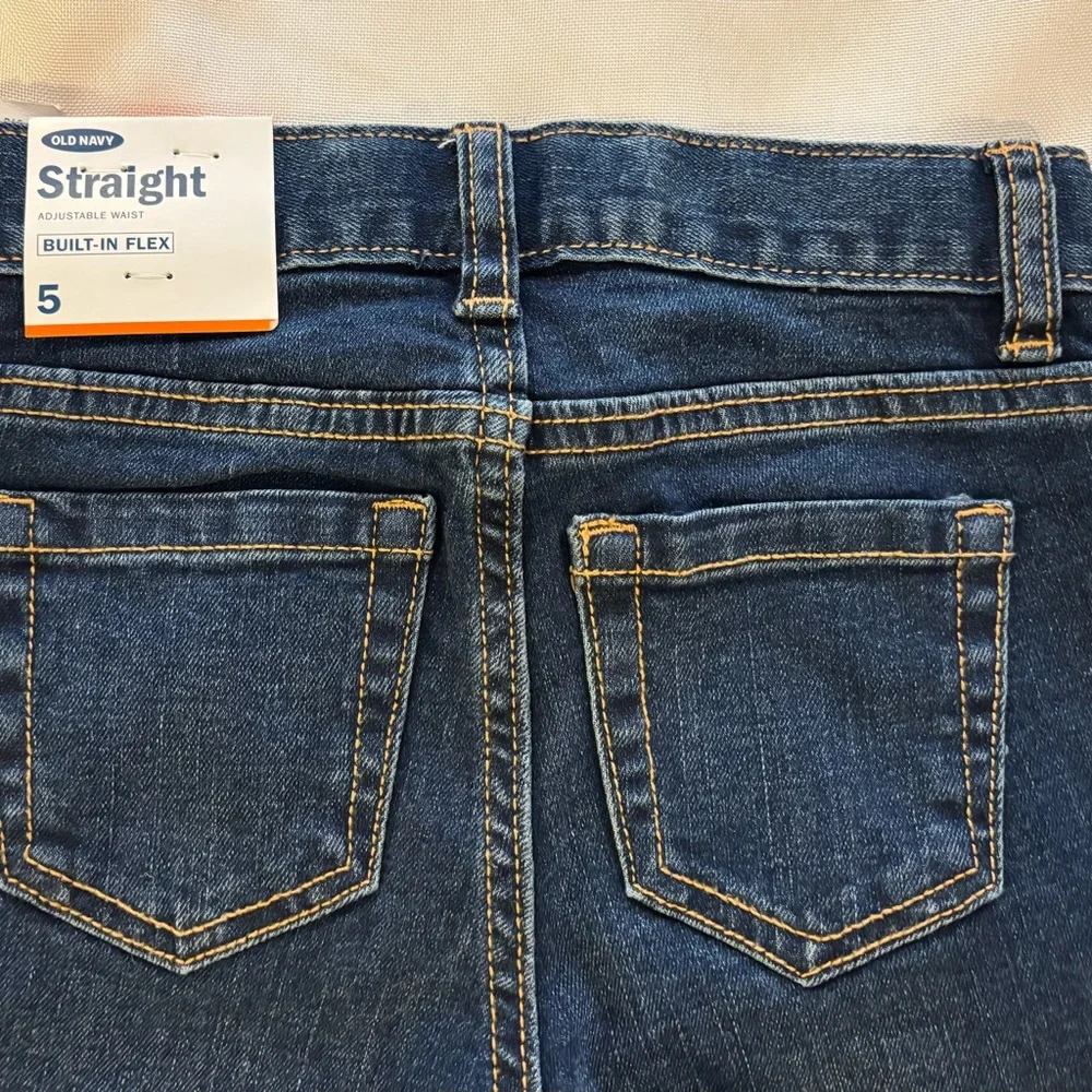 Old Navy‎ New with Tags Boy’s Built In Flex Blue Jeans Size 5